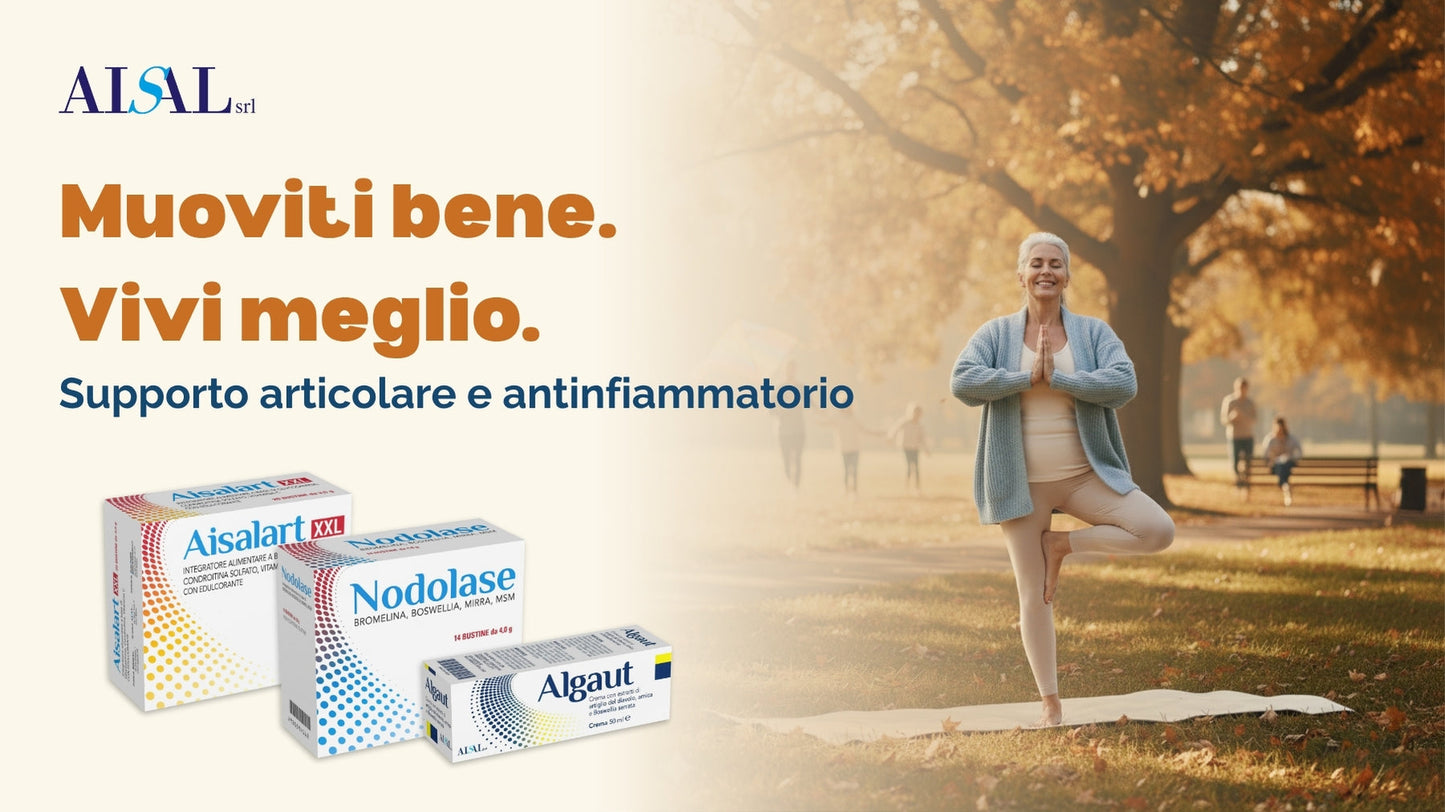 Supporto articolare e antinfiammatorio | Soluzioni naturali AISAL